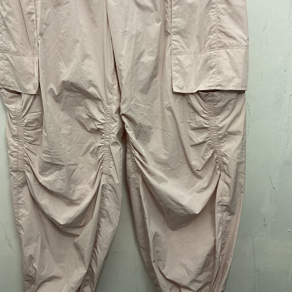 FREE PEOPLE NYLON CARGO PANTS, LARGE - Picture 4 of 6